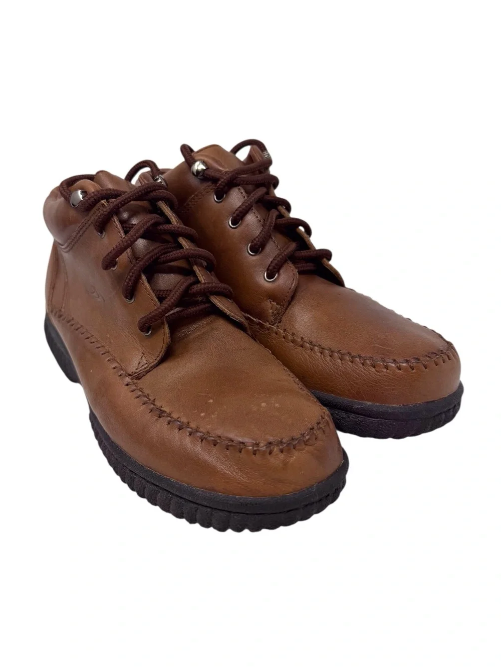 DR. Scholls brown Shelly Leather ankle chukka comfort boot women’s size 9 EUC